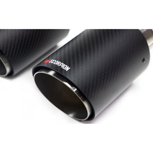 Scorpion Single 100mm Carbon Fibre - Opel Corsa D - Ascari