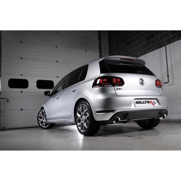 Milltek cat-back udstødning til Volkswagen Golf Mk6 GTi Edition 35, resoneret – billede 5