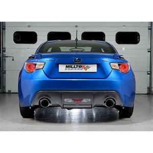 Milltek cat-back udstødning til Subaru BRZ 2.0-liter, resoneret – billede 16