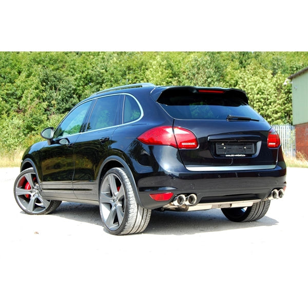 Milltek cat-back udstødning til Porsche Cayenne 958 Turbo 4.8 V8, resoneret – billede 5