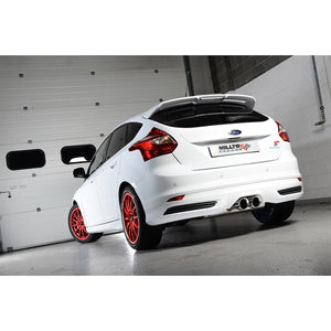 Milltek cat-back udstødning til Ford Focus Mk3 ST 2.0-liter EcoBoost 5 dørs Hatchback, resoneret – billede 14