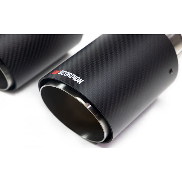 Scorpion Twin 114mm Carbon Fibre - Nissan 350Z - Ascari