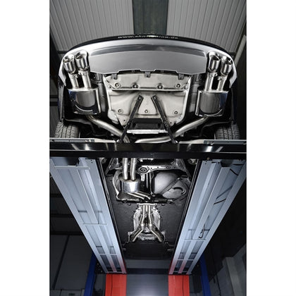 Milltek cat-back udstødning til Audi S6 4.0 TFSI C7 quattro, resoneret – billede 9