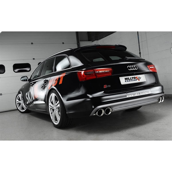 Milltek Cat-back Audi S6 4.0 TFSI C7 quattro