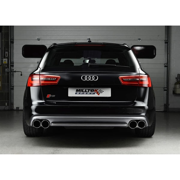 Milltek Cat-back Audi S6 4.0 TFSI C7 quattro