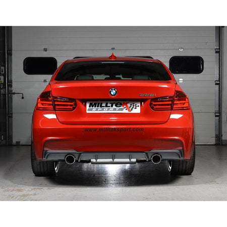 Milltek Cat-back BMW 3 Series F30 328i M Sport Automatic (without Tow Bar‚ None xDrive & N20 Engine Only)