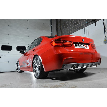 Milltek Cat-back BMW 3 Series F30 328i M Sport Automatic (without Tow Bar‚ None xDrive & N20 Engine Only)