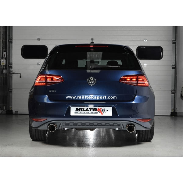 Milltek Cat-back Volkswagen Golf MK7 GTi (including GTi Performance Pack‚ Clubsport & Clubsport S models)