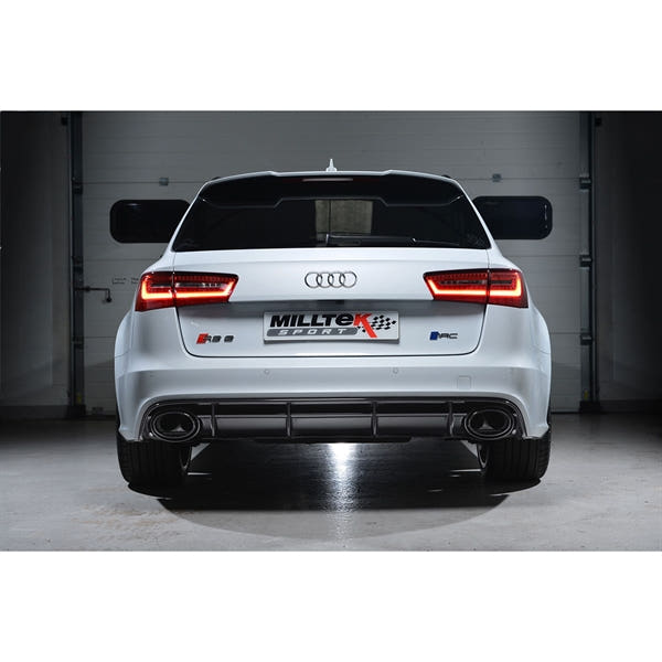 Milltek downpipe til Audi RS7 C7 Sportback 4.0 V8 TFSI bi-turbo inkl. Performance Edition – billede 2
