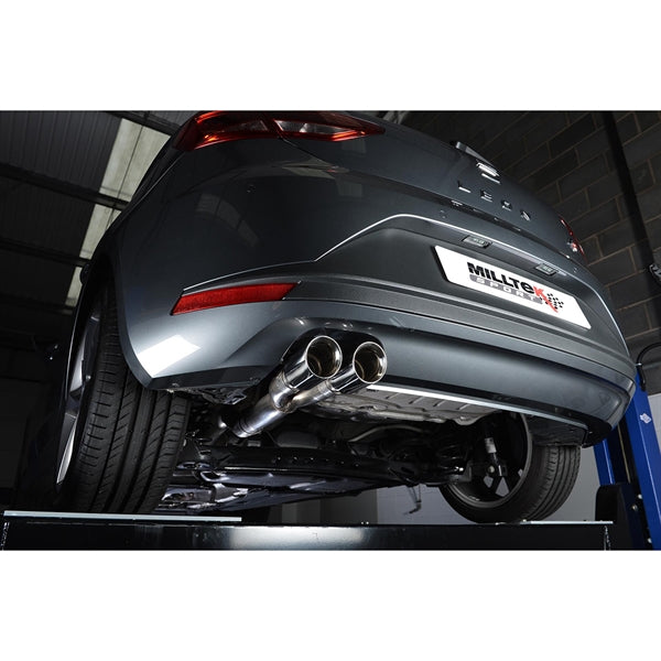 Milltek Cat-back Seat Leon FR 2.0 TDI 150 SC and 5-door (manual and DSG-auto)