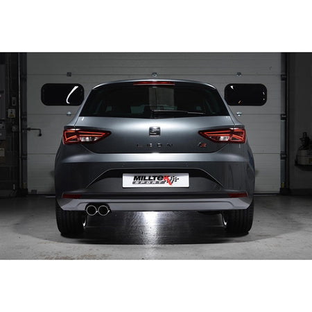 Milltek Cat-back Seat Leon FR 2.0 TDI 150 SC and 5-door (manual and DSG-auto)