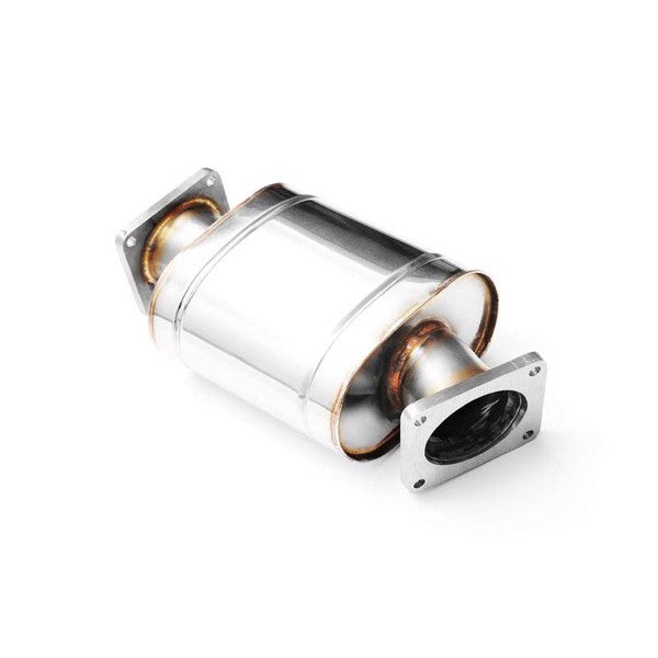 RM Motors Downpipe BMW E83 X3 20d M47N2 + SILENCER