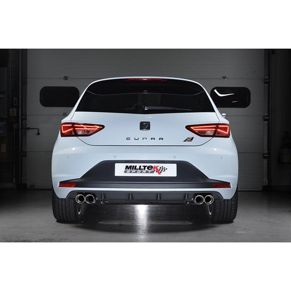 Milltek Cat-back Seat Leon Cupra 280 & 290 2.0 TSI (Non OPF/GPF Models)