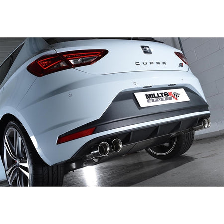 Milltek Cat-back Seat Leon Cupra 280 & 290 2.0 TSI (Non OPF/GPF Models)