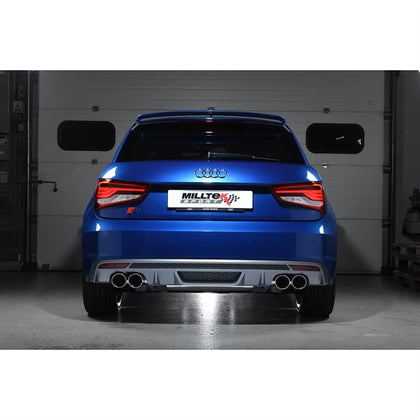 Milltek cat-back udstødning til Audi S1 2.0 TFSI quattro, resoneret – billede 10