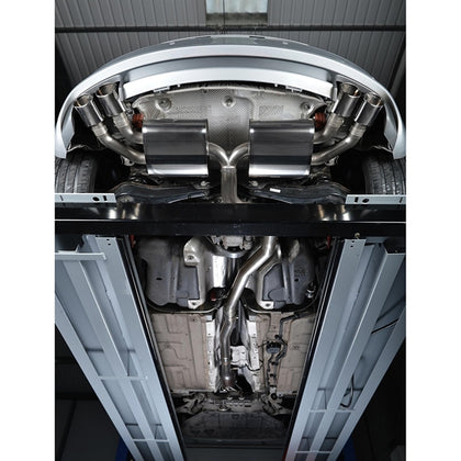 Milltek cat-back udstødning til Audi TT Mk2 TTS quattro, ikke-resoneret – billede 4