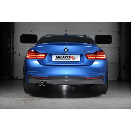 Milltek Cat-back BMW 4 Series F32 428i Coupé (Manual Gearbox‚ without Tow Bar‚ None xDrive & N20 Engine Only)