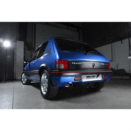 Milltek Cat-back Peugeot 205 GTi 1.6 and 1.9 (non-cat models)