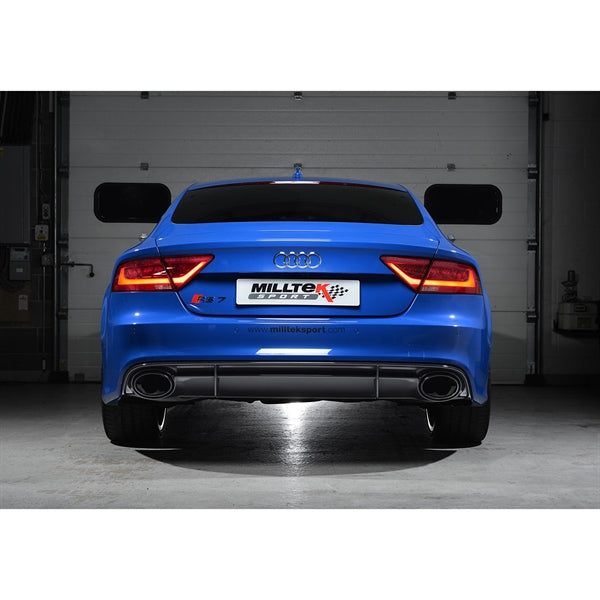 Milltek Downpipe Audi RS7 C7 Sportback 4.0 V8 TFSI biturbo inc Performance Edition