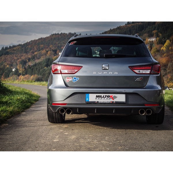 Milltek Cat-back Skoda Octavia vRS 2.0 TSI 220PS & 230PS Hatch & Estate (manual and DSG-auto)