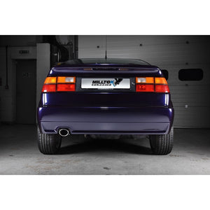Milltek cat-back udstødning til Volkswagen Corrado VR6, resoneret, polerede tips – billede 4