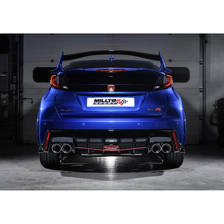 Milltek Cat-back Honda Civic Type R FK2 Turbocharged 2.0 litre i-VTEC (RHD models only)