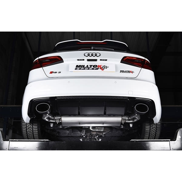 Milltek midterrør til Audi RS3 Sedan 400PS – billede 2