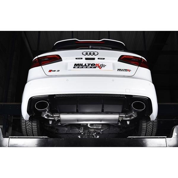 Milltek Midpipes Audi TT Mk3 TTRS 2.5TFSI Quattro (Non-OPF/GPF Models)