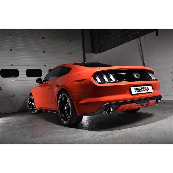 Milltek cat-back udstødning til Ford Mustang 2.3 EcoBoost (Fastback), ikke-resoneret – billede 8