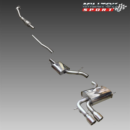 Milltek Downpipe Audi S3 2.0 T quattro 5-Door 8P