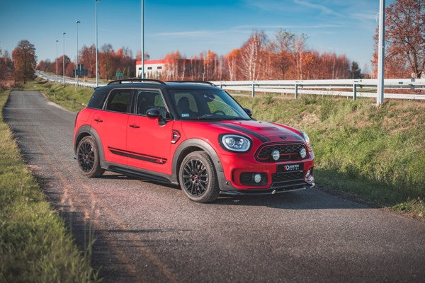 Maxton Side Skirts Diffusers Mini Countryman Mk2 F60 Jcw - Gloss Black