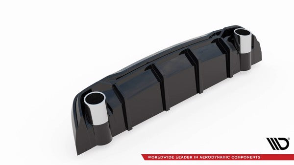 Maxton Rear Valance + Exhaust Ends Imitation Peugeot 308 Gt Mk2 Facelift