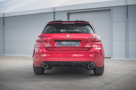 Maxton Rear Valance + Exhaust Ends Imitation Peugeot 308 Gt Mk2 Facelift