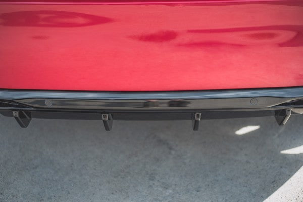 Maxton Rear Valance + Exhaust Ends Imitation Peugeot 308 Gt Mk2 Facelift