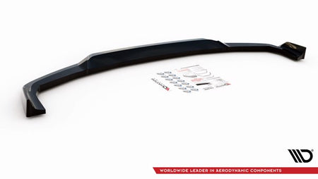 Maxton Front Splitter V.3 BMW  X5M F95 - Gloss Black