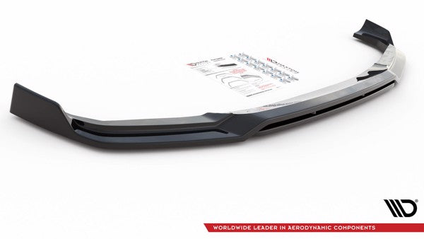 Maxton Front Splitter V.3 BMW  X5M F95 - Gloss Black