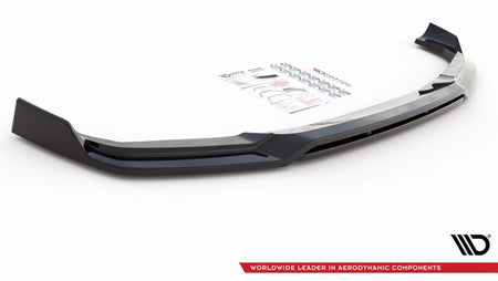 Maxton Front Splitter V.3 BMW  X5M F95 - Gloss Black