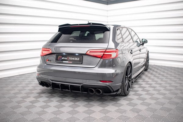 Maxton Rear Side Flaps Audi S3 Sportback 8V Facelift