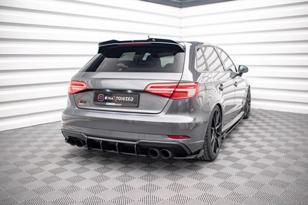 Maxton Rear Side Flaps Audi S3 Sportback 8V Facelift