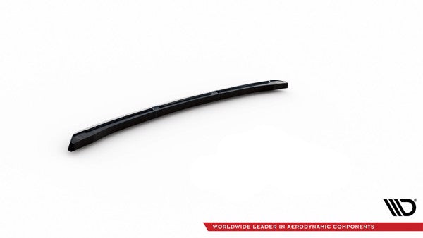 Maxton Central Rear Splitter For BMW 4 Gran Coupe M-Pack G26 - Gloss Black