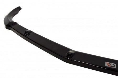 Maxton Front Splitter Mercedes Cls C219 Standard Bumper - Gloss Black