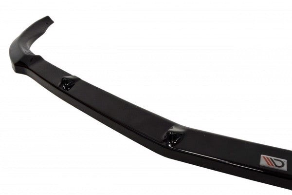 Maxton Front Splitter Mercedes Cls C219 Standard Bumper - Gloss Black