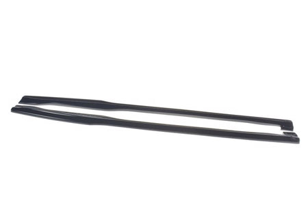 Maxton Side Skirts Diffusers Audi TT RS 8S - Gloss Black