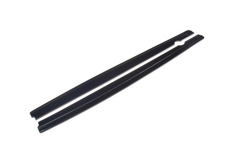Maxton Side Skirts Diffusers For BMW X3 F25 M-Pack Facelift - Gloss Black