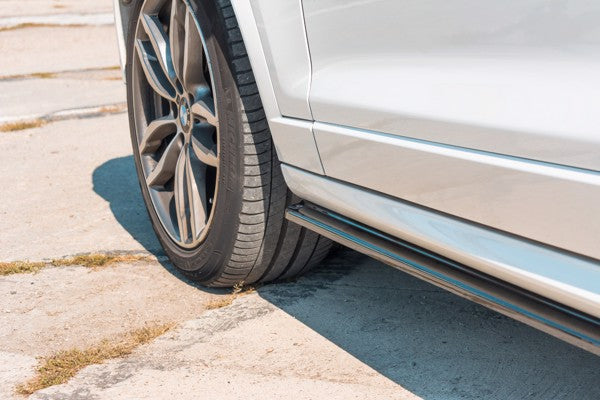 Maxton Side Skirts Diffusers For BMW X3 F25 M-Pack Facelift - Gloss Black