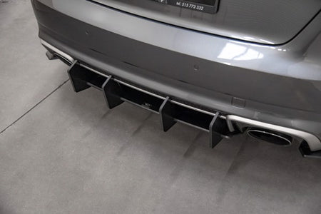 Maxton Racing Durability Rear Diffuser V.2 Audi RS3 8V Sportback - Black