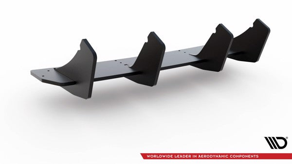 Maxton Racing Durability Rear Diffuser V.2 Audi RS3 8V Sportback - Black