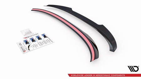 Maxton Spoiler Cap For BMW 6 Gt G32 M-Pack - Gloss Black