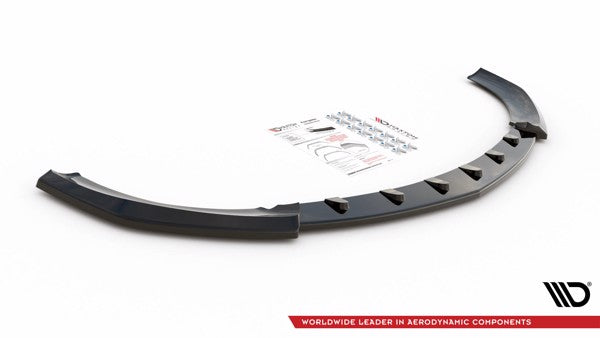 Maxton Front Splitter V.3 Mercedes-Benz E63 Amg Estate/Sedan S213/W213 - Gloss Black
