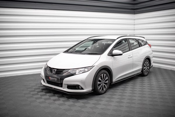 Maxton Side Skirts Diffusers Honda Civic Mk9 - Gloss Black